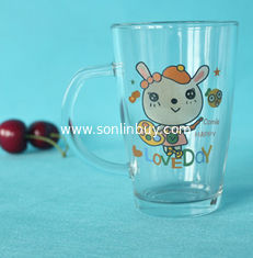 China Custom made personalization transparent glass drinkware supplier