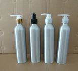 300ml cosmetics aluminium bottle, lotion pump aluminium bottle, essence aluminium bottle