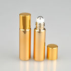 5ml Mini UV glass empty  roll on bottle with aluminium cap for cosmetics essential oil perfume package