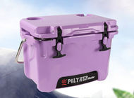 High performance rotomolding customized 15L purple cooler box Ice Box Insulated box Insulated container