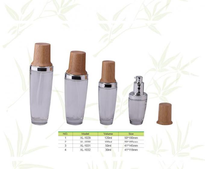 2015 New 30ml/50ml/100ml/120ml Bamboo Lotion Pump Bottles