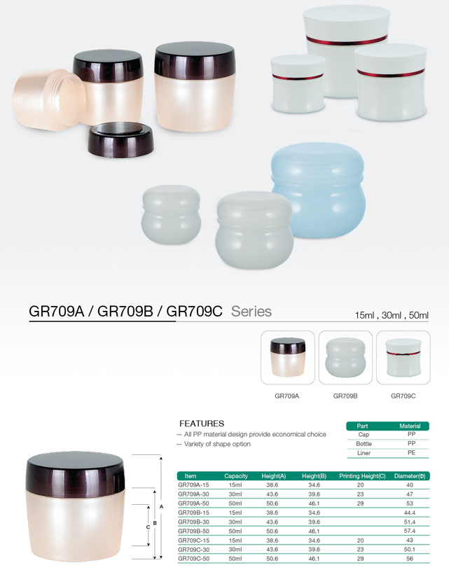 China Plastic Cosmetic Cream Empty Jars,Plastic Cosmetic Cream Empty Jars