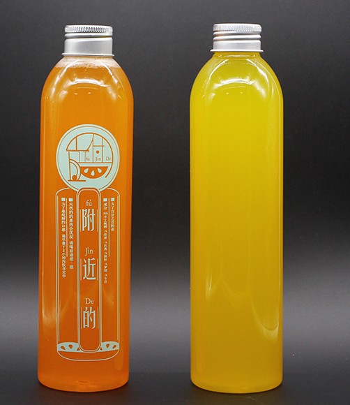Direct supply highgrade pet bottles, 400ml juice bottle, PET food