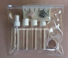 China Plastic Spray Bottle Sets for travel supplier