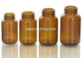 China Table Pharmaceutical  glass bottle with wide mouth supplier