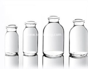China 100ml Clear moulded injuction vials for antibiotics supplier