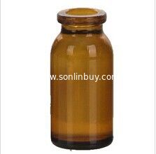 China 10ml amber borosilicate glass vials for pharmaceutical supplier