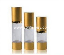 China Travel Airless Pump Bottle Portable Plastic Fine Mist Perfume Bottle supplier