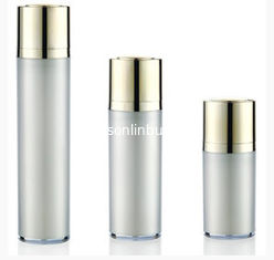 China Fashion Rotation Cosmetic Airless bottles Acrylic Lotion Bottles supplier