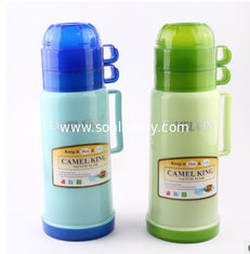 China 1.0 L plastic vacuum flask glass tank vacuum thermos outdoor traveling bottle supplier