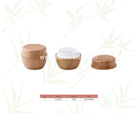 China Good Quality 15ml Bamboo Cream jar supplier