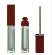 China Empty Lip Gloss Tube With Brush, high quality lip gloss tube with brush supplier