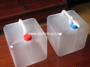 China Household family use camping outdoor foldable water container, PE Collapsible plastic bags supplier