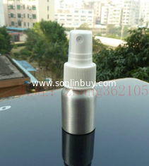 China 20ml Silver/Red/Blue/Yellow Sprayer aluminum bottle, atomizing spray head aluminium bottle supplier