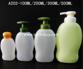 China 100ml 200ml 300ml 500ml Gourd Shape Shampoo Bottles for children supplier