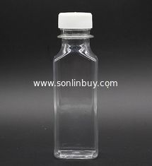 China 100ml High-end pet bottles, 100ml juice bottles, food-grade plastic bottles, sample bottle supplier
