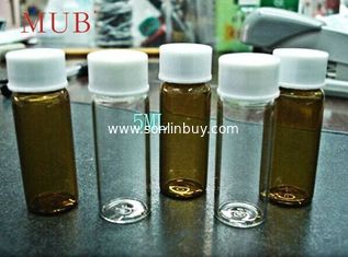 China 5ml small sample bottle  5ml essential oil glass bottle supplier