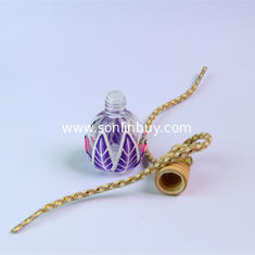 China Wholesale 15ml spherosome half polymer clay Bag&amp;Car Pendant Perfume essence oil bottle supplier