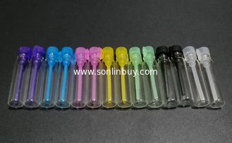 China 0.5ml 1ml 2ml 3ml test perfume bottles glass perfume vial, test sample bottle, Essential oil sample bottles supplier