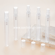 China 2ml 3ml 5ml Portable plastic perfume vial sprayer bottle liquid scent sample dispenser plastic small vial supplier