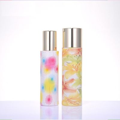 quality  120ml 150ml Round Luxury Toner Cosmetic Package Bottle Essence Skincare Liquid Bottle Empty Cosmetic PETG Lotion Bottle factory