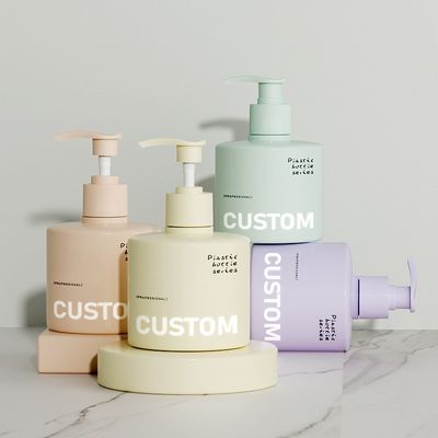 quality  300ml cosmetic pump bottles hair care shampoo bottles body wash pump bottles empty plastic shampoo bottles conditioner detergent shower gel bottle cleanser hand sanitizer dishwashing liquid bottles factory