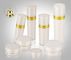 5ml-120ml Golden Pyramid Round Acrylic Lotion Bottle Packaging for skin care supplier