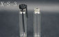 3ml Transparent plug sample test tube bottle 3ml sample glass test vial supplier