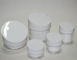 20g 30g 50g white acrylic cream jar 30ml 50ml 80ml toner  essence  lotion bottles series supplier