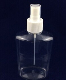 250ml PET Transparent Plastic Spray Pump Bottles