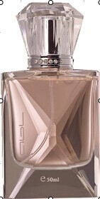Thick base polish high transparent perfume crystal bottle