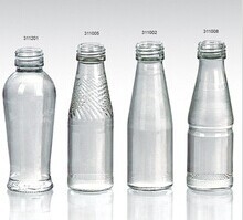 Different kinds of food &amp; juice glass bottle