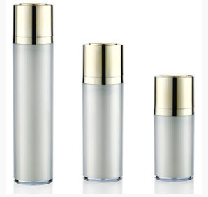 Fashion Rotation Cosmetic Airless bottles Acrylic Lotion Bottles