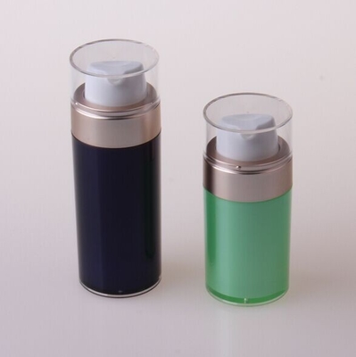 1oz 2oz 30ml 50ml Plastic Acrylic Airless Pump Bottles Double Wall Airless Containers