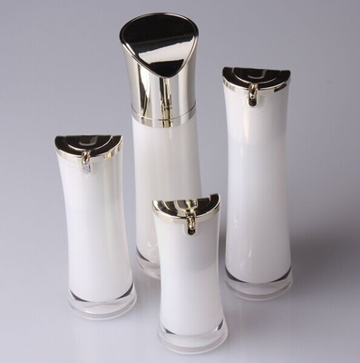 Slim Waist Baby Skin Lightening Lotion Acrylic Bottle, Acrylic Airless Bottle For Emulsion