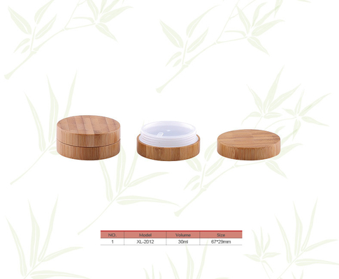 Wholesales 30ml Cosmetic Bamboo Cream Jar