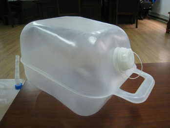 20L 5 Gallon Collapsible Floating Container For Swimming, Soft Collapsible Water Container