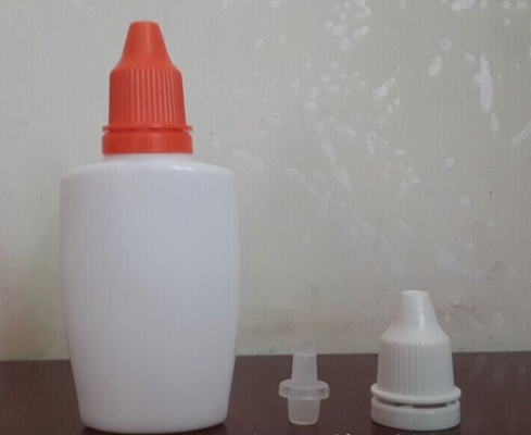 Factory Direct Sale 20ml White Eye Dropper PE Bottle