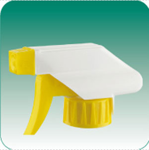 Fashionable yellow high quality trigger sprayer for cleaning