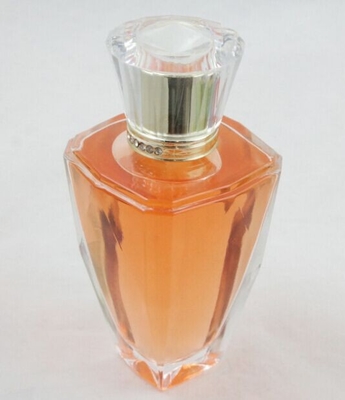 Square irregularity crystal perfume bottles 100ml