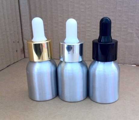 Whole sell 20ml dropper aluminium bottles for essential oil,aluminium bottles for liquids