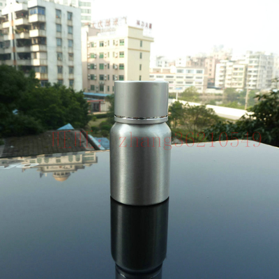 20ml Silver/Red/Blue/ Yellow screw aluminium bottle with caps