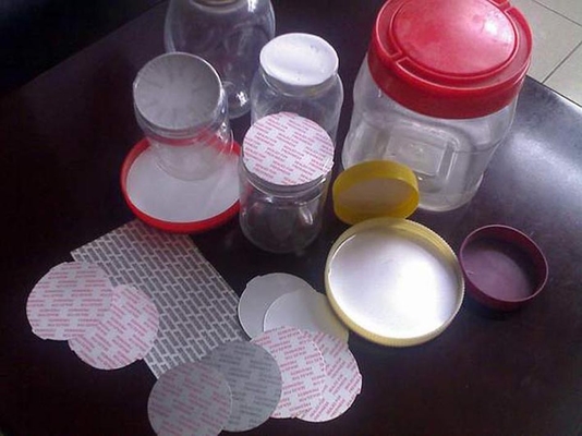 Glass/ Plastic Bottle Aluminium Induction Cap Seal, PET aluminium foil cap seal liners