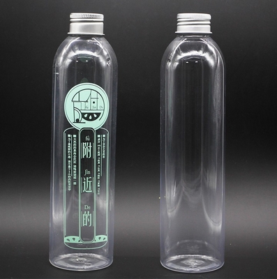 Direct supply high-grade pet bottles, 400ml juice bottle, PET food-grade plastic bottles