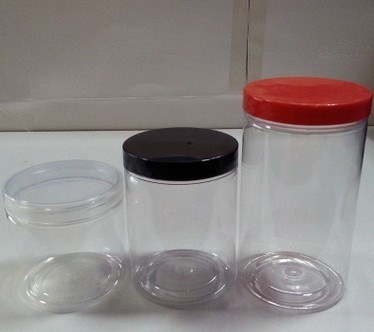 400ml 500ml 700ml transparent PET plastic food cans tea cans candy jars