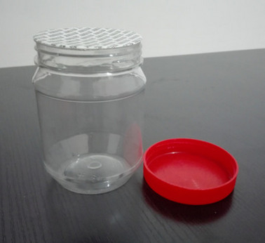 350ml Clear Plastic PET Honey Bottles Food PET jars