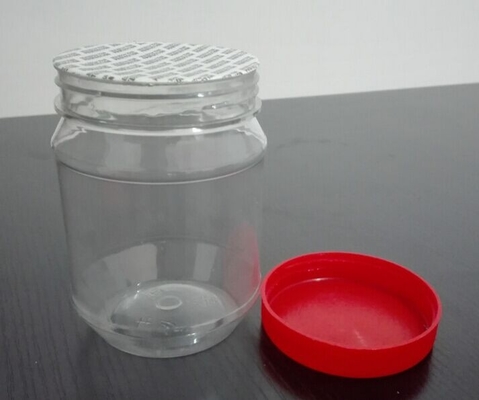 350ml Clear Plastic PET Honey Bottles Food PET jars