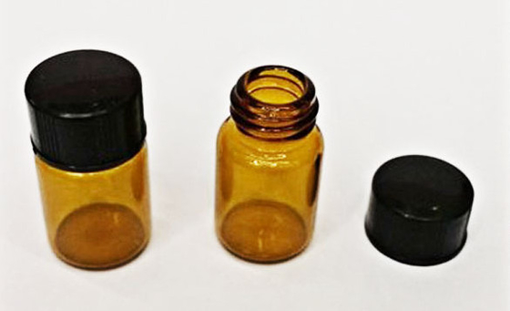 2ml amber Essential Oil aromatherapy Bottle, 2ml perfume glass bottle