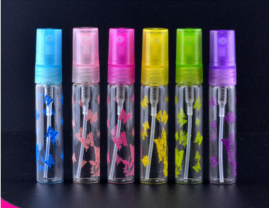 5ml cosmetic packaging perfume glass bottle Portable perfume spray bottle