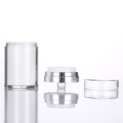 15g 30g 50g 100g Airless Acrylic Cream Jars face cream jars cosmetic packaging Plastic Cream Jars lotion Cream Jars